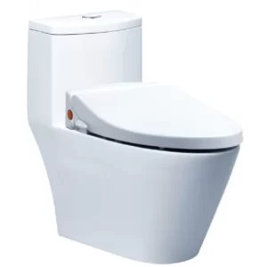 Bồn Cầu CAESAR CD1363/TAF050 1 Khối Nắp Rửa Cơ - 3