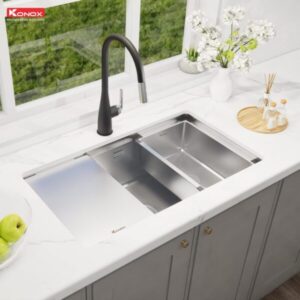 Chậu rửa bát KONOX Sink KN8146SU Dekor - 10