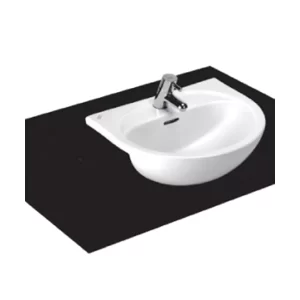 Chậu Rửa Lavabo AMERICAN 0518-WT Bán Âm Bàn - 4 Chậu Rửa Lavabo AMERICAN 0518-WT Bán Âm Bàn - 3