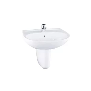 Chậu Rửa Mặt Lavabo TOTO LHT236CS#W Treo Tường Chân Ngắn - 5 Chậu Rửa Mặt Lavabo TOTO LHT236CS#W Treo Tường Chân Ngắn - 4