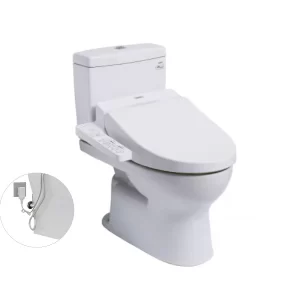 Bồn Cầu Điện Tử TOTO CS320DRW7#W Kèm Nắp Rửa Điện Tử WASHLET Dòng C2 – TCF6631A (220V) - 5