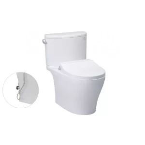 Bồn Cầu TOTO CS767RE2#XW 2 Khối Nắp Rửa Cơ TCW07S - 5