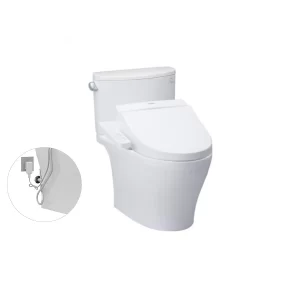 Bồn Cầu Điện Tử TOTO CS767RW7#XW Kèm Nắp Rửa Điện Tử WASHLET Dòng C2 – TCF6631A (220V) - 4