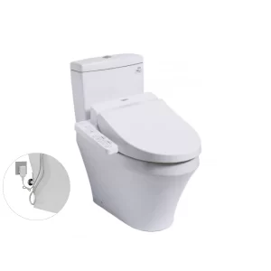 Bồn Cầu Điện Tử TOTO CS948DW7#XW Kèm Nắp Rửa Điện Tử WASHLET Dòng C2 – TCF6631A (220V) - 3