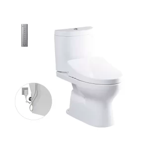 Bồn Cầu Điện Tử TOTO CS325DRW11#W Kèm Nắp Rửa Điện Tử WASHLET Dòng S7 – TCF4911Z (220V) - 3