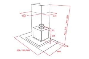Máy Hút Mùi Áp Tường Teka DG 680 40485350 - 4 Máy Hút Mùi Áp Tường Teka DG 680 40485350 - 3