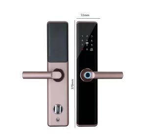 KHÓA CỬA VÂN TAY HUBERT HB CG59 AMBER GOLD - 6 KHÓA CỬA VÂN TAY HUBERT HB CG59 AMBER GOLD - 5