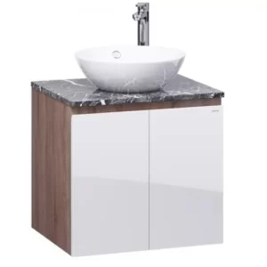 Bộ Tủ Cabinet CAESAR L5215/EH46002AWV Kèm Lavabo Màu Gỗ - 4 Bộ Tủ Cabinet CAESAR L5215/EH46002AWV Kèm Lavabo Màu Gỗ - 3