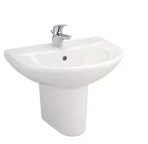 Chậu Rửa Lavabo COTTO C014 Treo Tường - 4 Chậu Rửa Lavabo COTTO C014 Treo Tường - 3