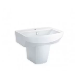 Chậu Rửa Lavabo COTTO C01517 Treo Tường Kháng Khuẩn - 4 Chậu Rửa Lavabo COTTO C01517 Treo Tường Kháng Khuẩn - 3