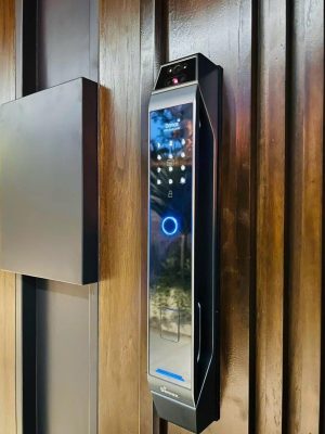 KHÓA NHẬN DIỆN KHUÔN MẶT DEMAX FACE ID SL968 CNC GREY