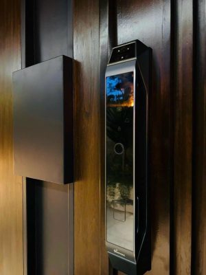 KHÓA NHẬN DIỆN KHUÔN MẶT DEMAX FACE ID SL968 CNC GREY