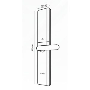 KHÓA CỬA VÂN TAY BOSCH ID 80 EU - 6