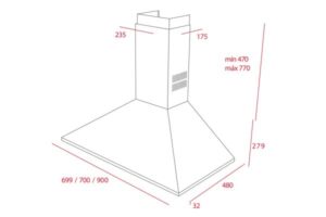 Máy Hút Mùi Áp Tường Teka DBB 60 40460400 - 4 Máy Hút Mùi Áp Tường Teka DBB 60 40460400 - 3