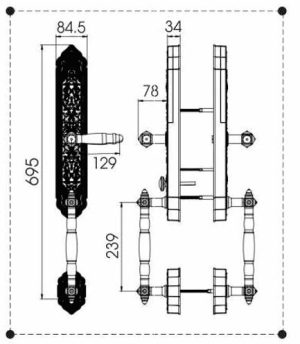KHÓA ĐẠI SẢNH KASSLER KL-999 - 1 KASSLER KL-999