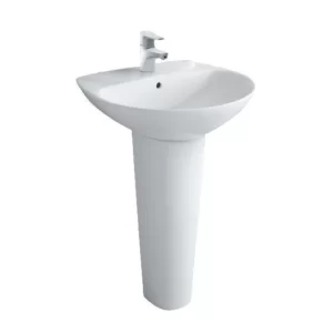 Chậu Rửa Lavabo INAX L-285V/L-288VD Kèm Chân Dài Treo Tường - 4