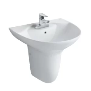 Chậu Rửa Lavabo INAX L-288V/L-288VC Kèm Chân Ngắn Treo Tường - 4