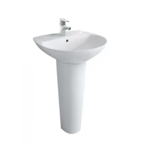 Chậu Rửa Lavabo INAX L-288V/L-288VD Kèm Chân Dài Treo Tường - 4