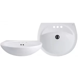 Lavabo CAESAR L2220 Treo Tường - 4 Lavabo CAESAR L2220 Treo Tường - 3