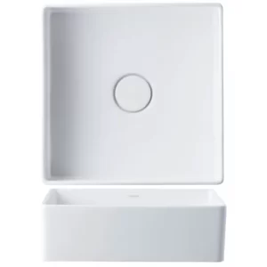 Lavabo CAESAR LF5252 Đặt Bàn Vuông - 6 Lavabo CAESAR LF5252 Đặt Bàn Vuông - 5