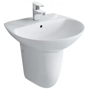 Chậu Rửa Lavabo INAX L-285V/L-288VC Kèm Chân Ngắn Treo Tường - 4