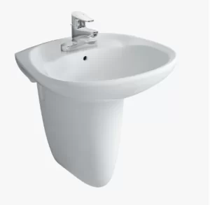 Chậu Rửa Lavabo INAX L-284V Treo Tường - 4 Chậu Rửa Lavabo INAX L-284V Treo Tường - 3