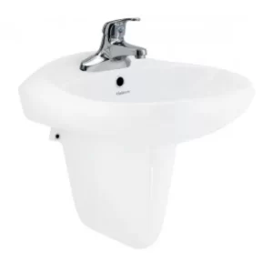Lavabo VIGLACERA VTL3/VI5 Treo Tường Kèm Chân Ngắn - 3