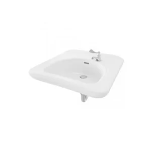 Chậu Rửa Mặt Lavabo TOTO LW103JT1#W/TL220D/T205QN Dành Cho Người Khuyết Tật - 3