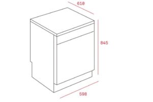 Máy Rửa Chén Teka LP8 820 40782360 - 4 Máy Rửa Chén Teka LP8 820 40782360 - 3