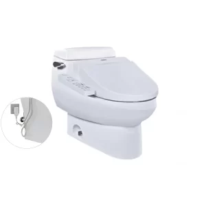 Bồn Cầu Điện Tử TOTO MS688W7#XW Kèm Nắp Rửa Điện Tử WASHLET Dòng C2 – TCF6631A (220V) - 5