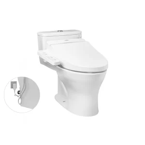 Bồn Cầu Điện Tử TOTO MS855DW7#XW Kèm Nắp Rửa Điện Tử WASHLET Dòng C2 – TCF6631A (220V) - 5 Bồn Cầu Điện Tử TOTO MS855DW7#XW Kèm Nắp Rửa Điện Tử WASHLET Dòng C2 – TCF6631A (220V) - 4
