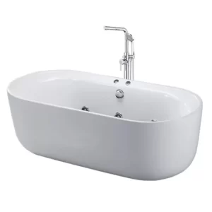Giỏ hàng - 10 Bồn Tắm CAESAR MT0770 Massage Đặt Sàn 1.75M