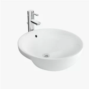 Chậu Rửa Lavabo INAX AL-333V Bán Âm Bàn Aqua Ceramic - 5 Chậu Rửa Lavabo INAX AL-333V Bán Âm Bàn Aqua Ceramic - 4