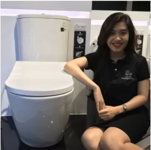 Bồn Cầu Điện Tử TOTO CS761DW5#XW Kèm Nắp Rửa Điện Tử WASHLET Dòng S7 – TCF4732A (220V) - 7