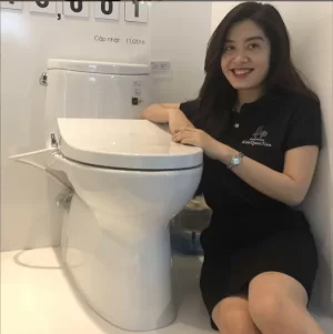 Bồn Cầu TOTO MS905E4#XW 1 Khối Nắp Rửa Cơ TCW1211A - 7