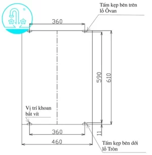 Gương Tráng Bạc INAX KF-4560VA Phòng Tắm - 7 Gương Tráng Bạc INAX KF-4560VA Phòng Tắm - 6
