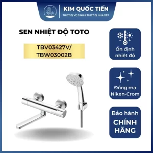 Sen Tắm TOTO TBV03427V/TBW03002B Nhiệt Độ - 8 Sen Tắm TOTO TBV03427V/TBW03002B Nhiệt Độ - 7
