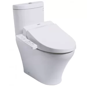 Bồn Cầu Điện Tử TOTO CS818DW7#XW Kèm Nắp Rửa Điện Tử WASHLET Dòng C2 – TCF6631A (220V) - 4