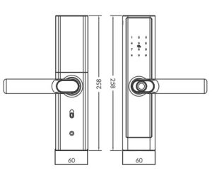 KHÓA VÂN TAY KASSLER KL656 GRAY - 1 KASSLER KL656 GRAY