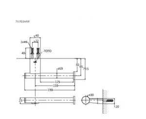 Hộp Đựng Giấy Vệ Sinh TOTO TX703ARR - 7 Hộp Đựng Giấy Vệ Sinh TOTO TX703ARR - 6