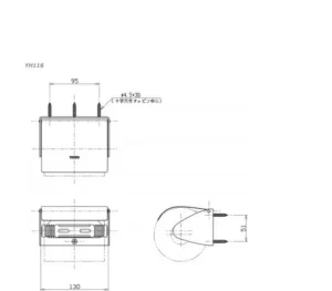 Hộp Đựng Giấy Vệ Sinh TOTO YH116 - 7 Hộp Đựng Giấy Vệ Sinh TOTO YH116 - 6