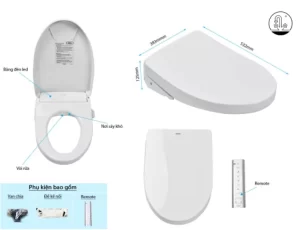 Nắp Rửa Điện Tử Washlet TOTO TCF4911Z#NW1 Dòng S7 - 12 Nắp Rửa Điện Tử Washlet TOTO TCF4911Z#NW1 Dòng S7 - 11