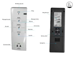 Nắp Rửa Điện Tử Washlet TOTO TCF6531Z#NW1 Dòng C5 - 14 Nắp Rửa Điện Tử Washlet TOTO TCF6531Z#NW1 Dòng C5 - 13