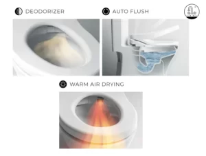 Nắp Rửa Điện Tử Washlet TOTO TCF6531Z#NW1 Dòng C5 - 12 Nắp Rửa Điện Tử Washlet TOTO TCF6531Z#NW1 Dòng C5 - 11