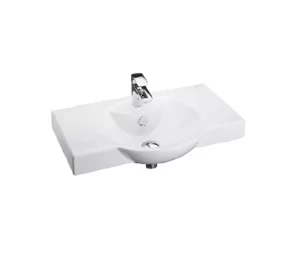 Chậu Rửa Lavabo COTTO C0055 Treo Tường - 4 Chậu Rửa Lavabo COTTO C0055 Treo Tường - 3