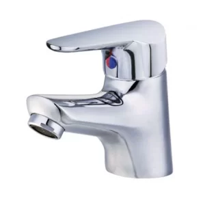 Vòi Lavabo CAESAR B120CU Nóng Lạnh Xả Nhấn - 3
