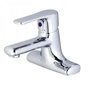 Vòi Lavabo CAESAR B432CP Nóng Lạnh Xả Ty - 3