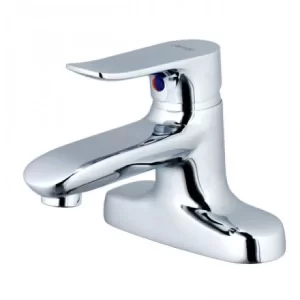 Vòi Lavabo CAESAR B492CU Nóng Lạnh Xả Nhấn - 3