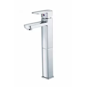 Vòi Lavabo CAESAR B551CU Nóng Lạnh Cổ Cao Xả Nhấn - 4 Vòi Lavabo CAESAR B551CU Nóng Lạnh Cổ Cao Xả Nhấn - 3