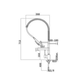 Vòi Rửa Teka MY 202 182020210 - 8